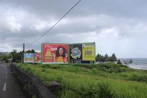 La publicité est interdite hors agglomération
